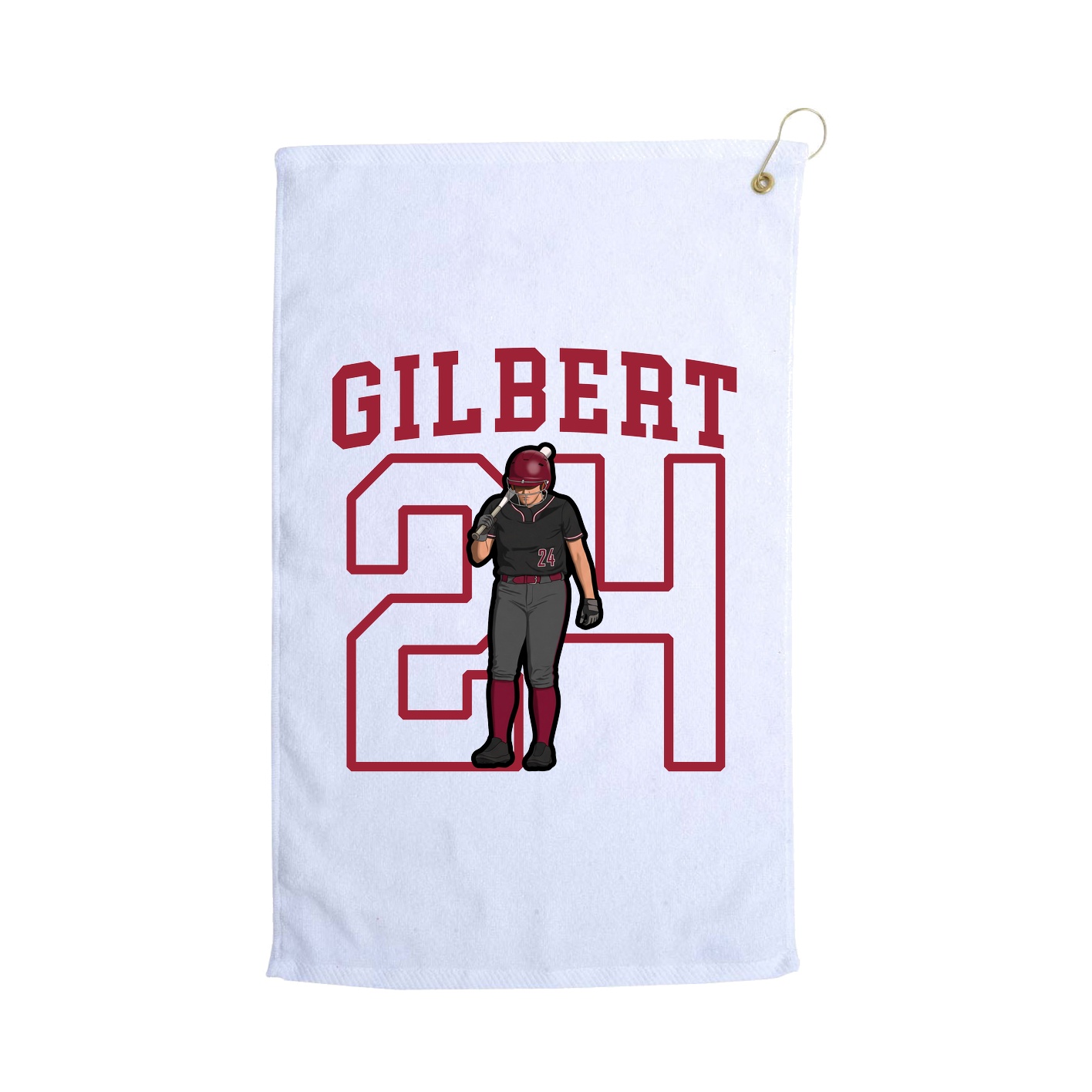 Golf Towel — Shirsey in White