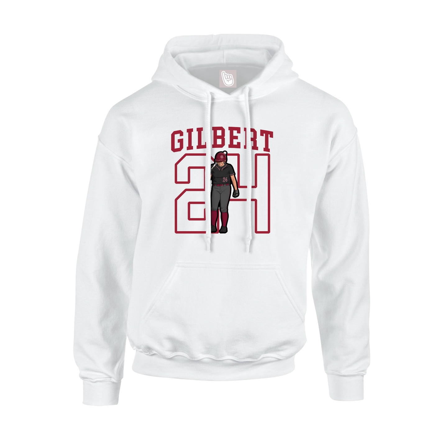 Youth Hoodie — Shirsey in White