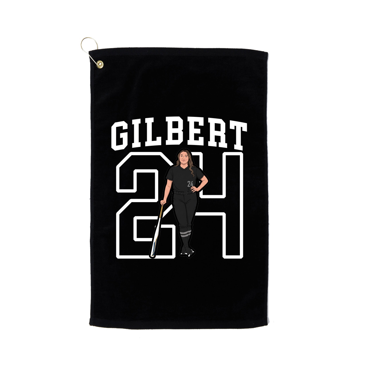 Golf Towel — Shirsey in Black