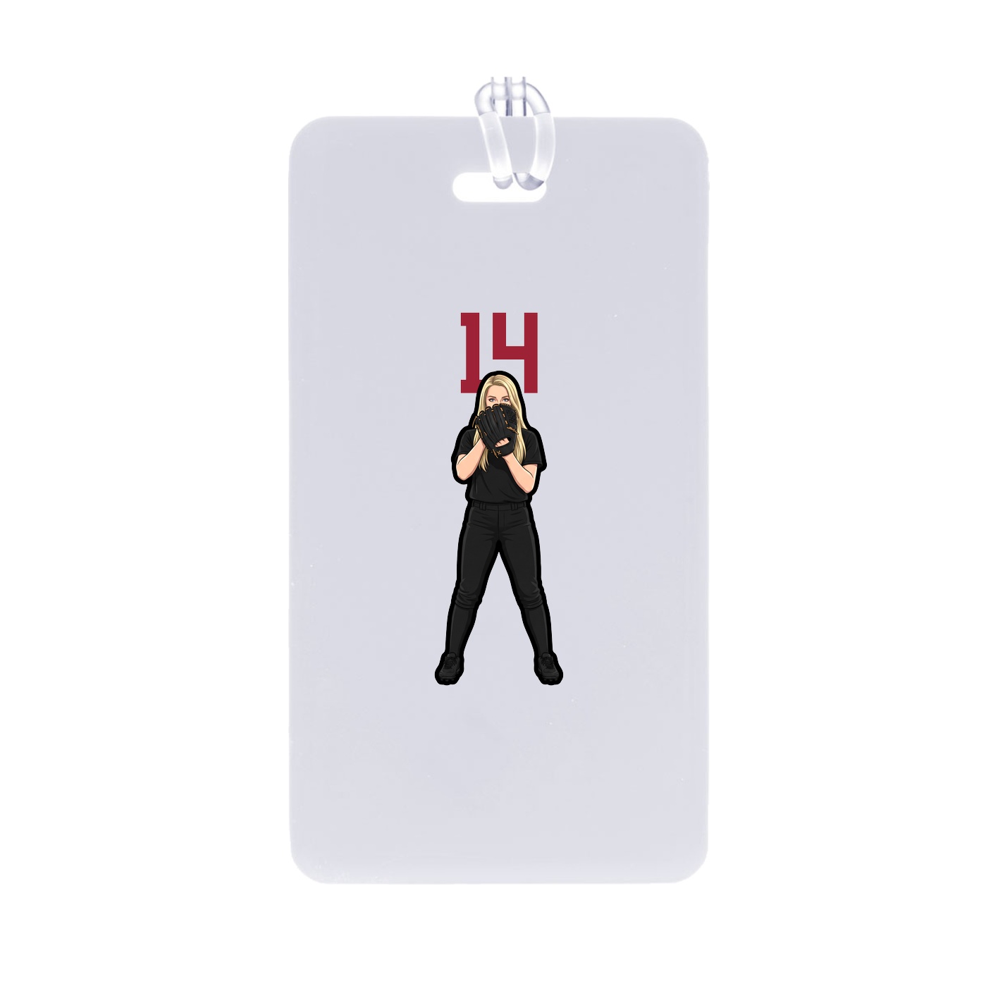Bag Tag — Number Top in Classic