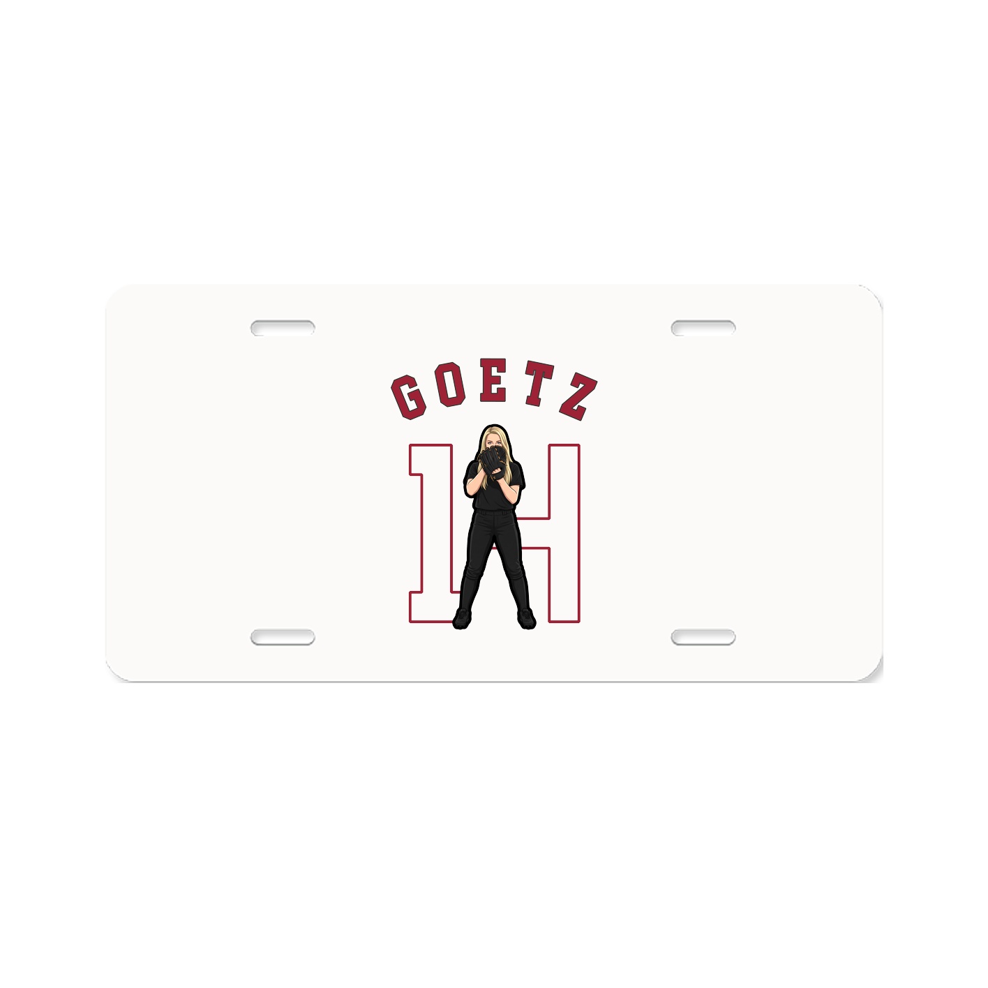 License Plate — Shirsey Arch in Classic