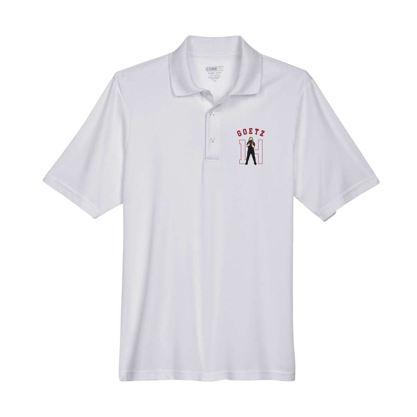 Performance Polo — Shirsey Arch in Grey