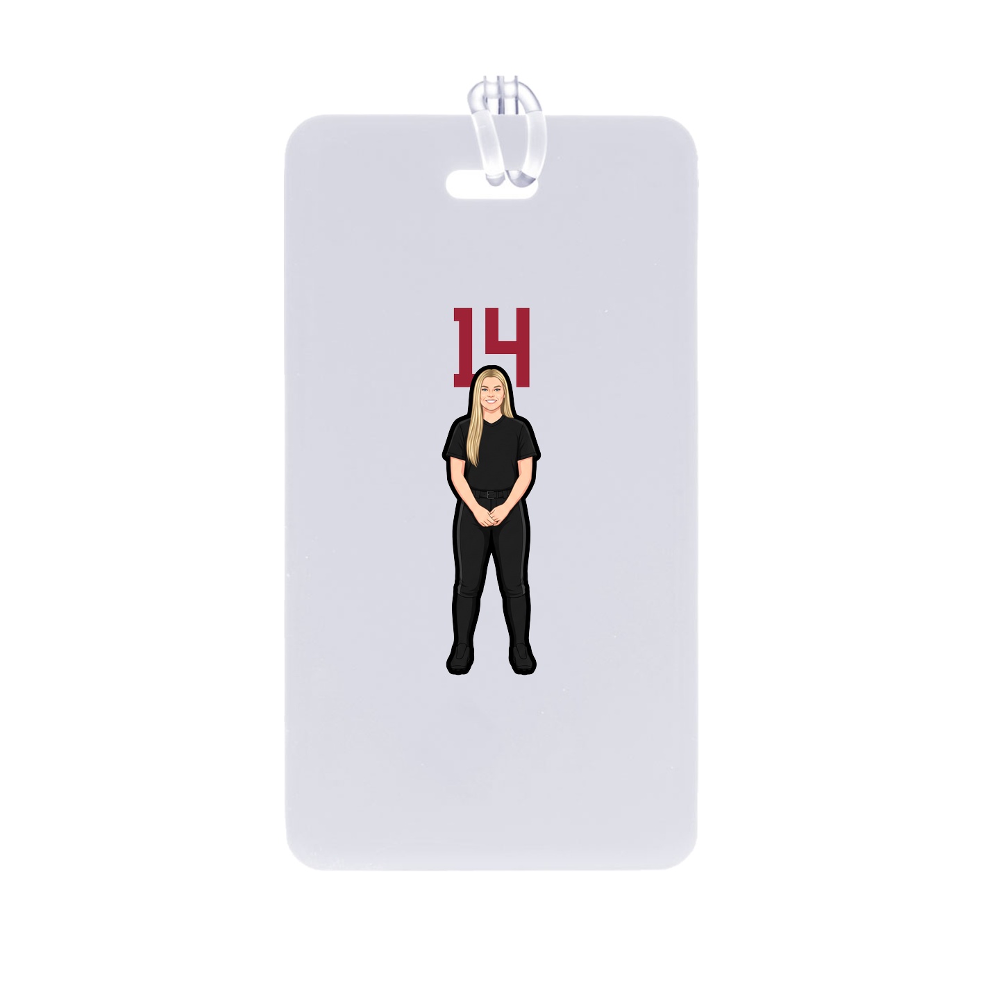 Bag Tag — Number Top in Classic