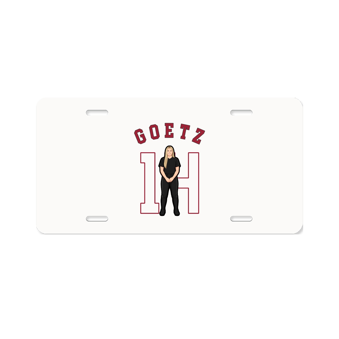 License Plate — Shirsey Arch in Classic