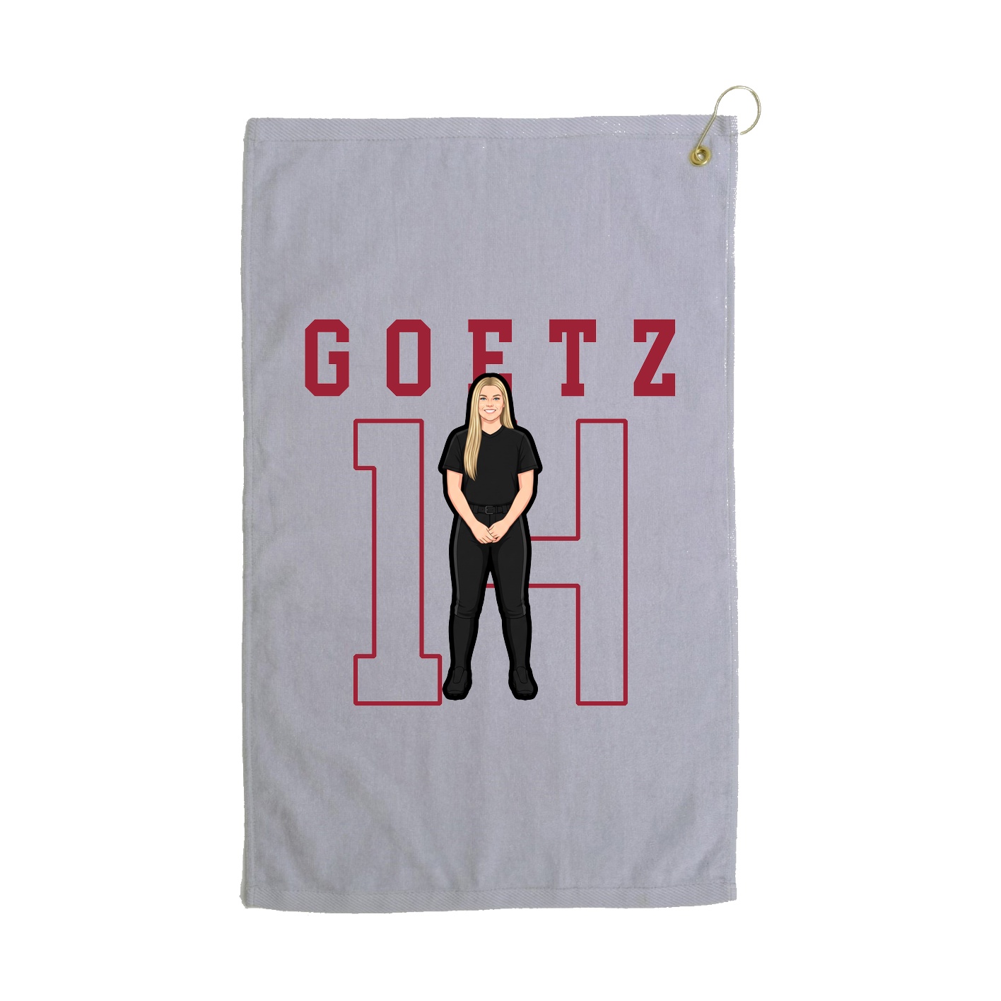 Golf Towel — Shirsey in Grey
