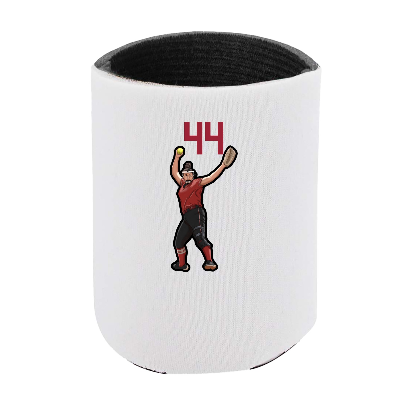 Can Holder — Number Top in White