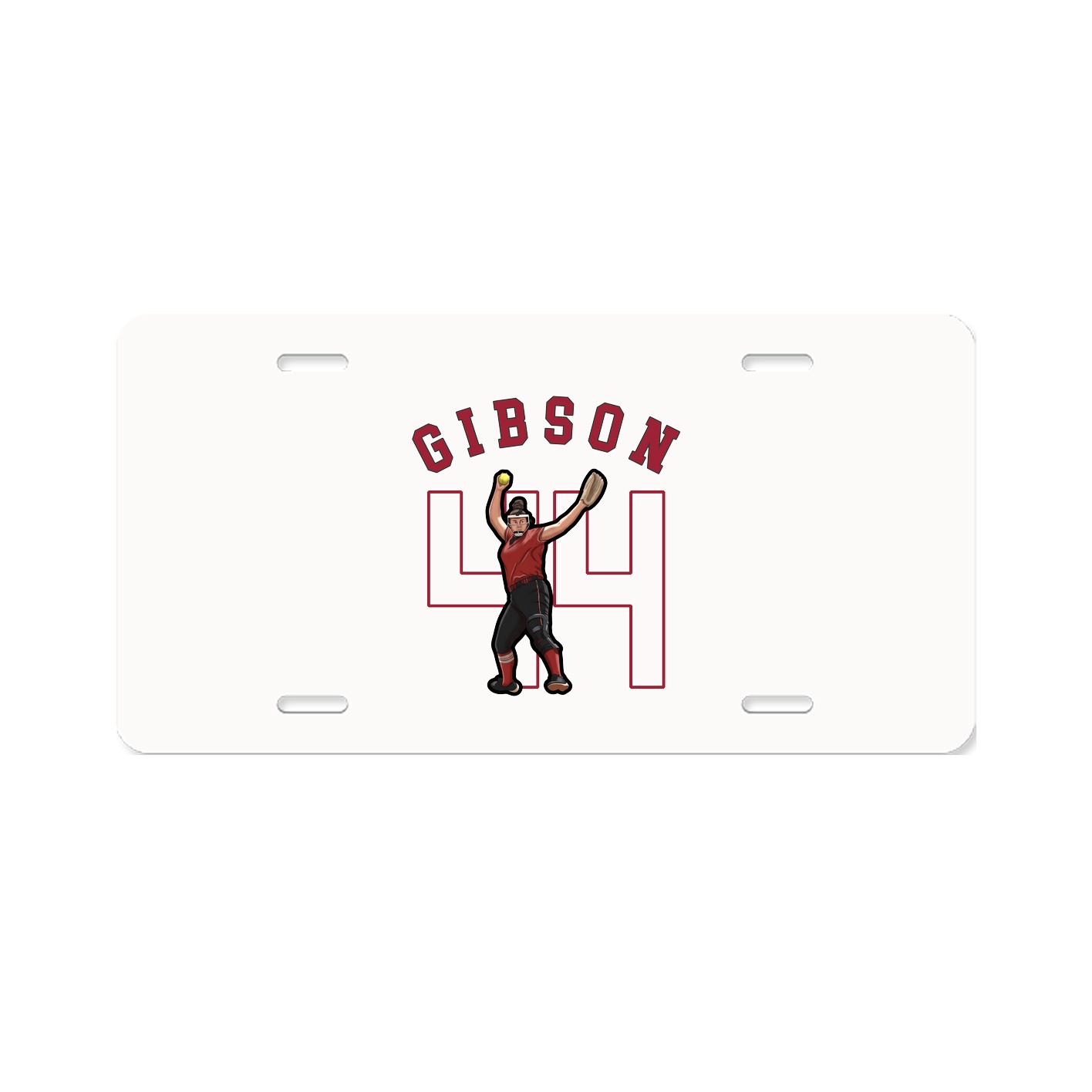 License Plate — Shirsey Arch in Classic