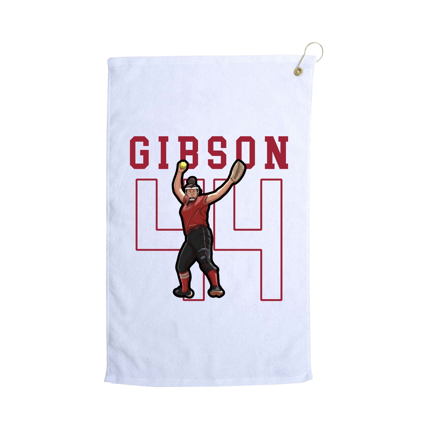 Golf Towel — Shirsey in White