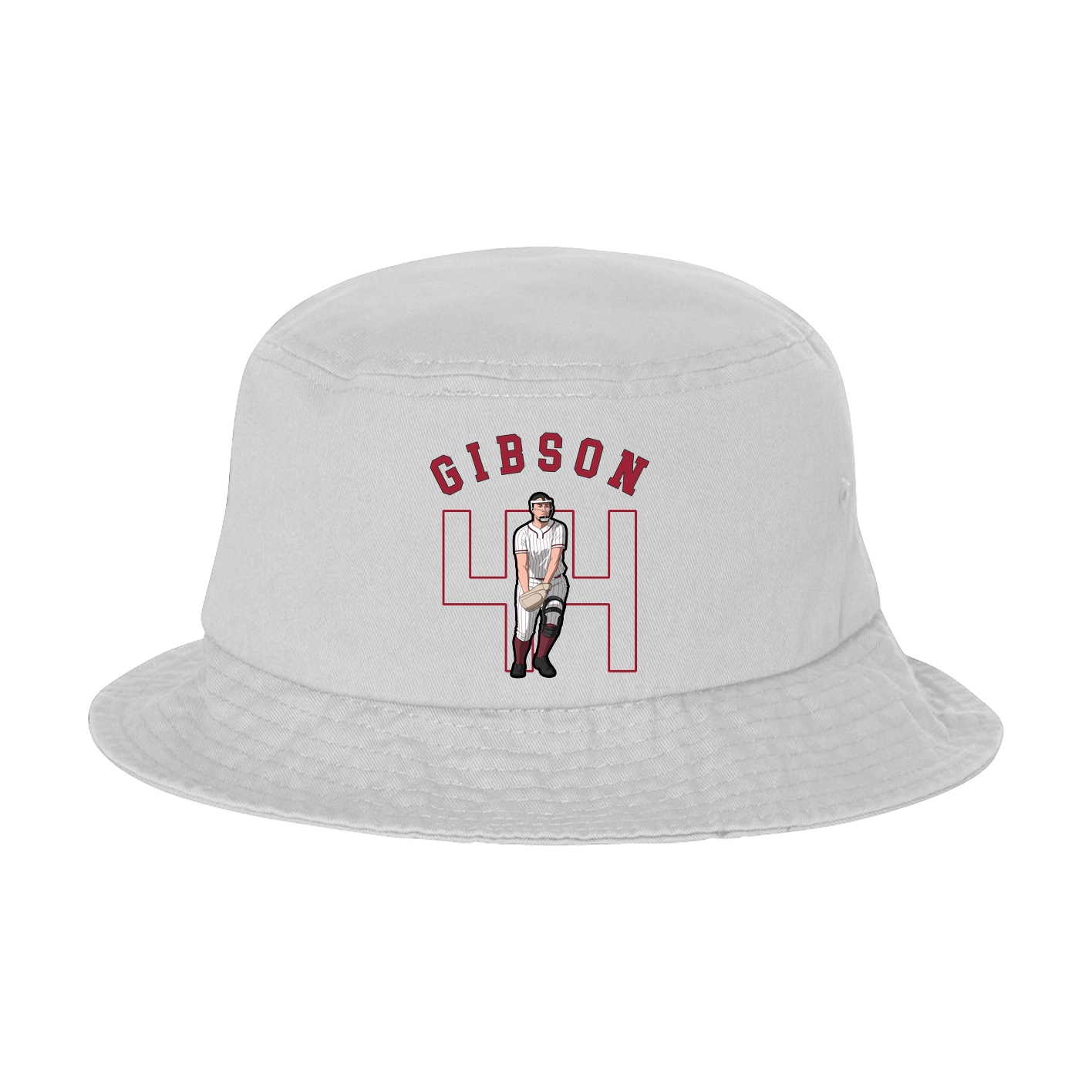 Bucket Cap — Shirsey Arch in White