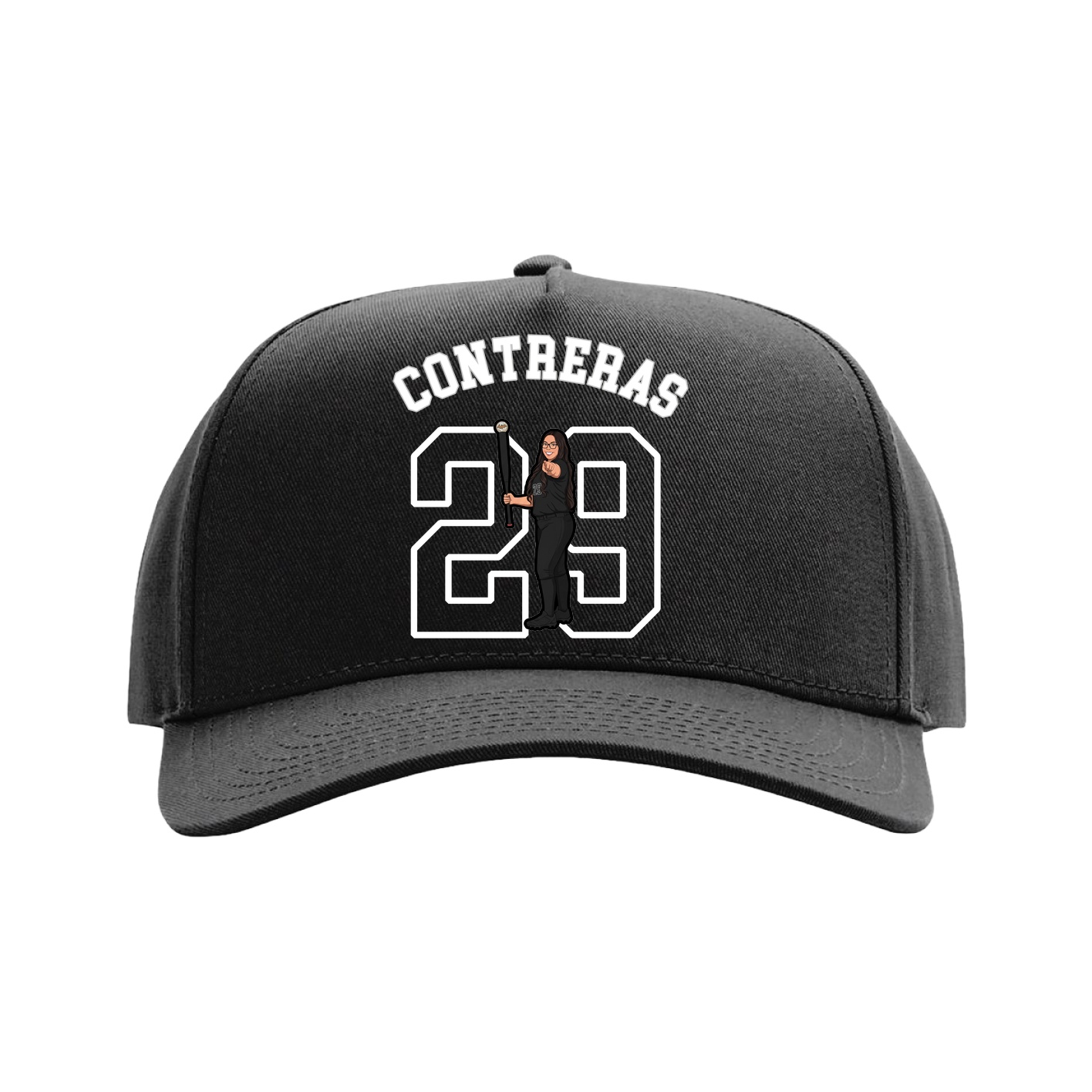 Full Fabric Five-Panel Champ Cap