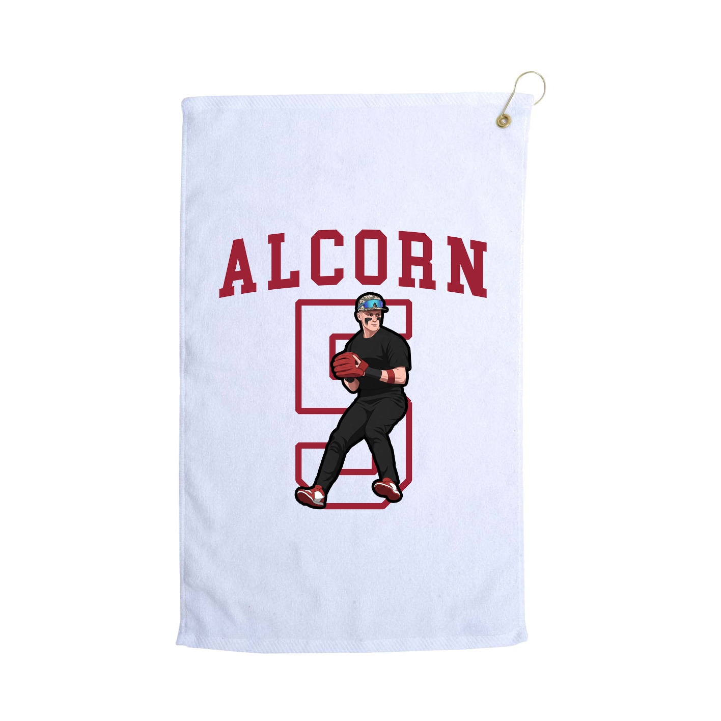 Golf Towel — Shirsey in White