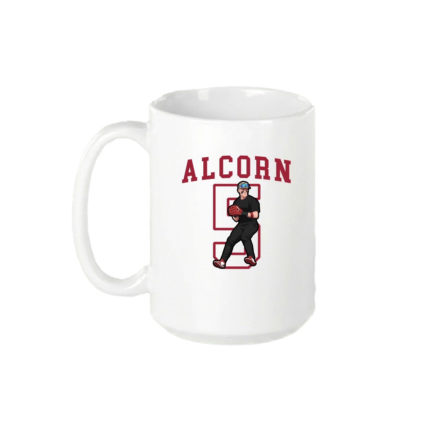 15oz Coffee Mug — Shirsey in White