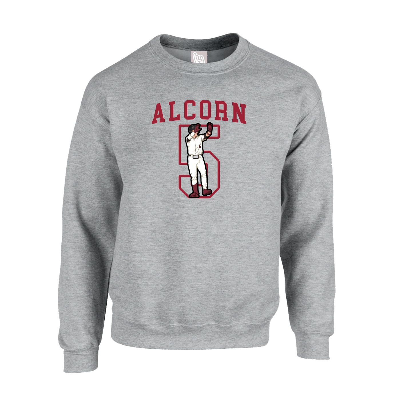 Fleece Crew — Shirsey in Grey