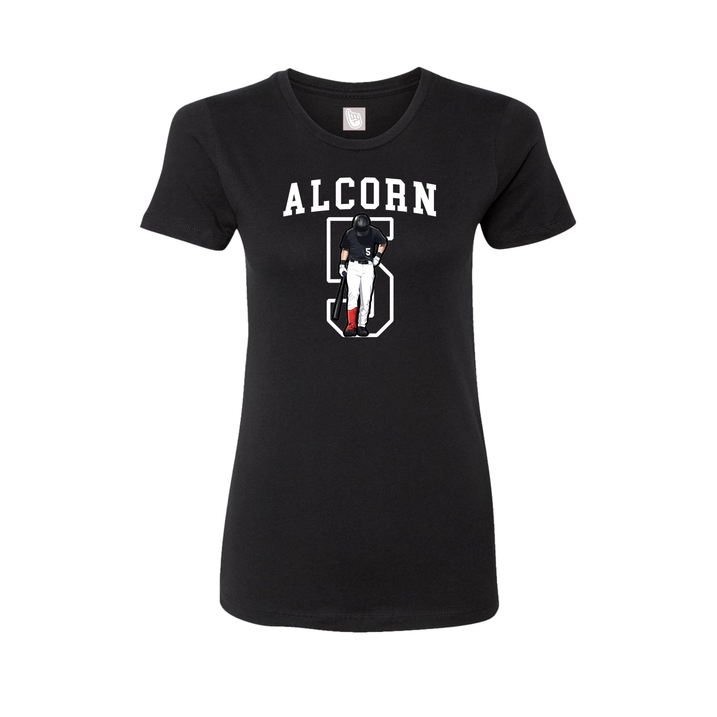 Fitted Women's Tee — Shirsey in Black