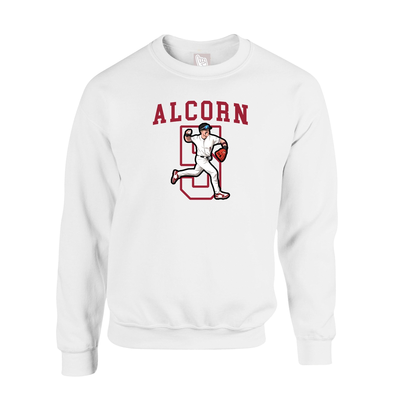 Fleece Crew — Shirsey in White