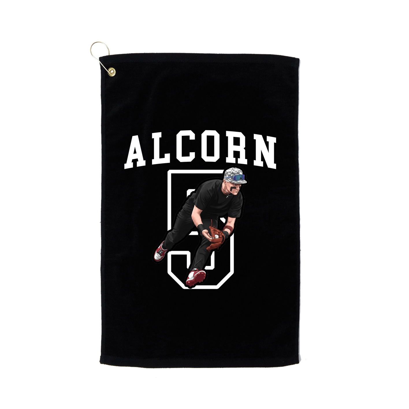 Golf Towel — Shirsey in Black