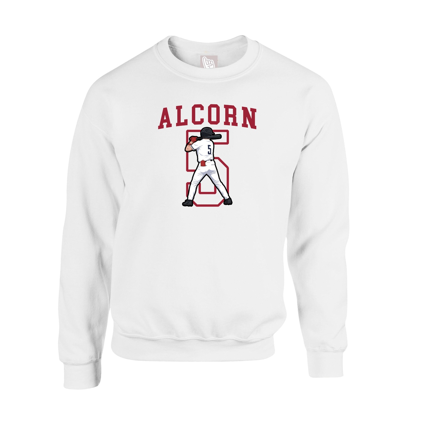 Fleece Crew — Shirsey in White
