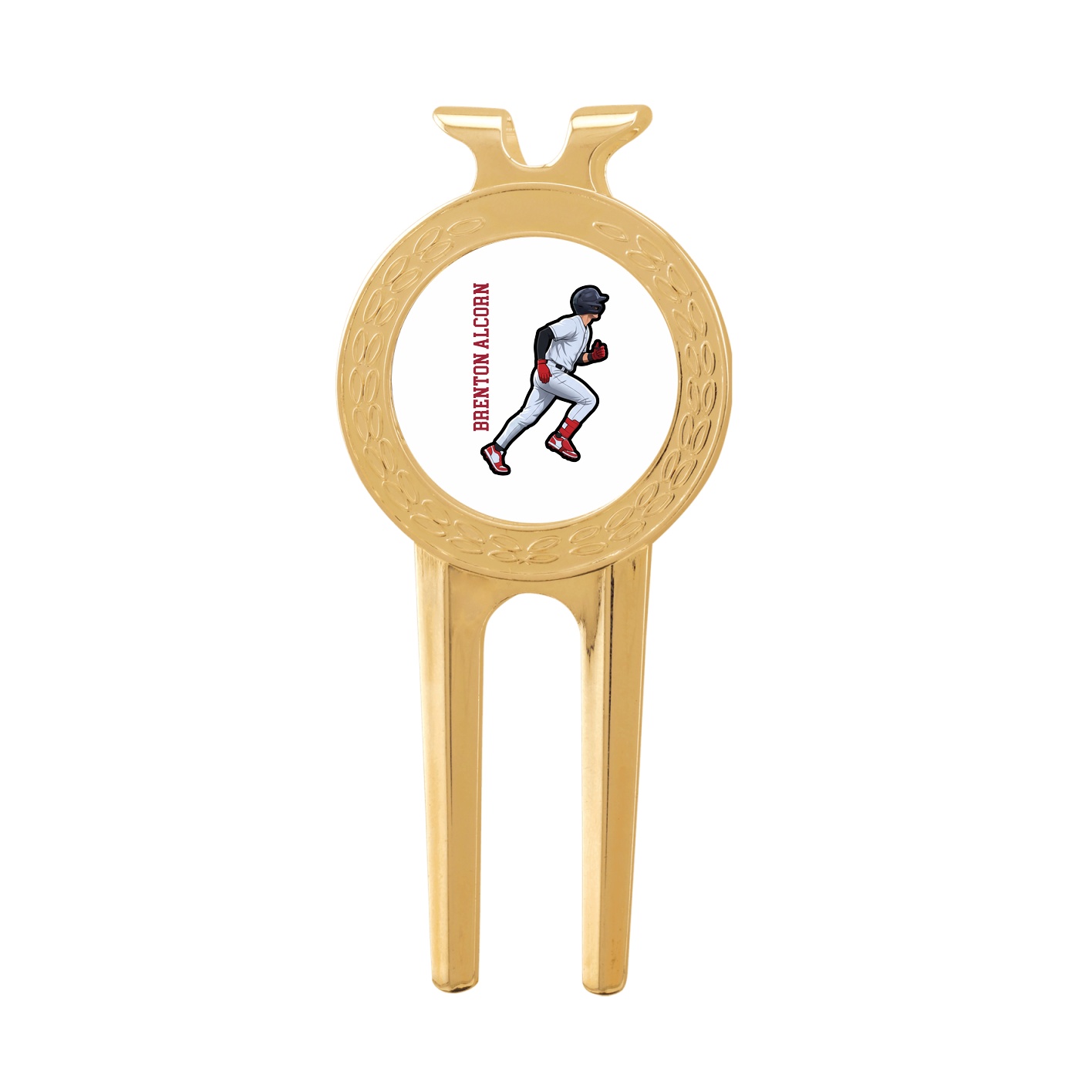Divot Tool with Ball Marker — Name Vertical in Classic