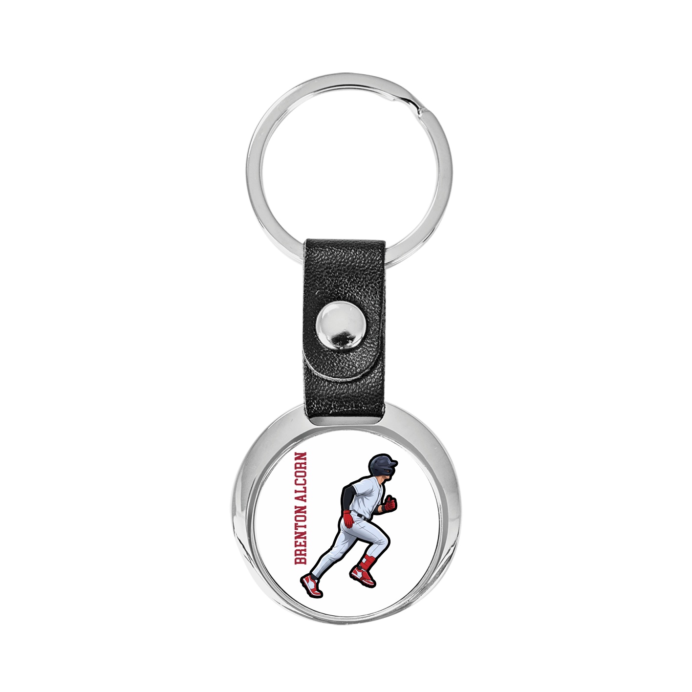 Key Chain — Name Vertical in Classic