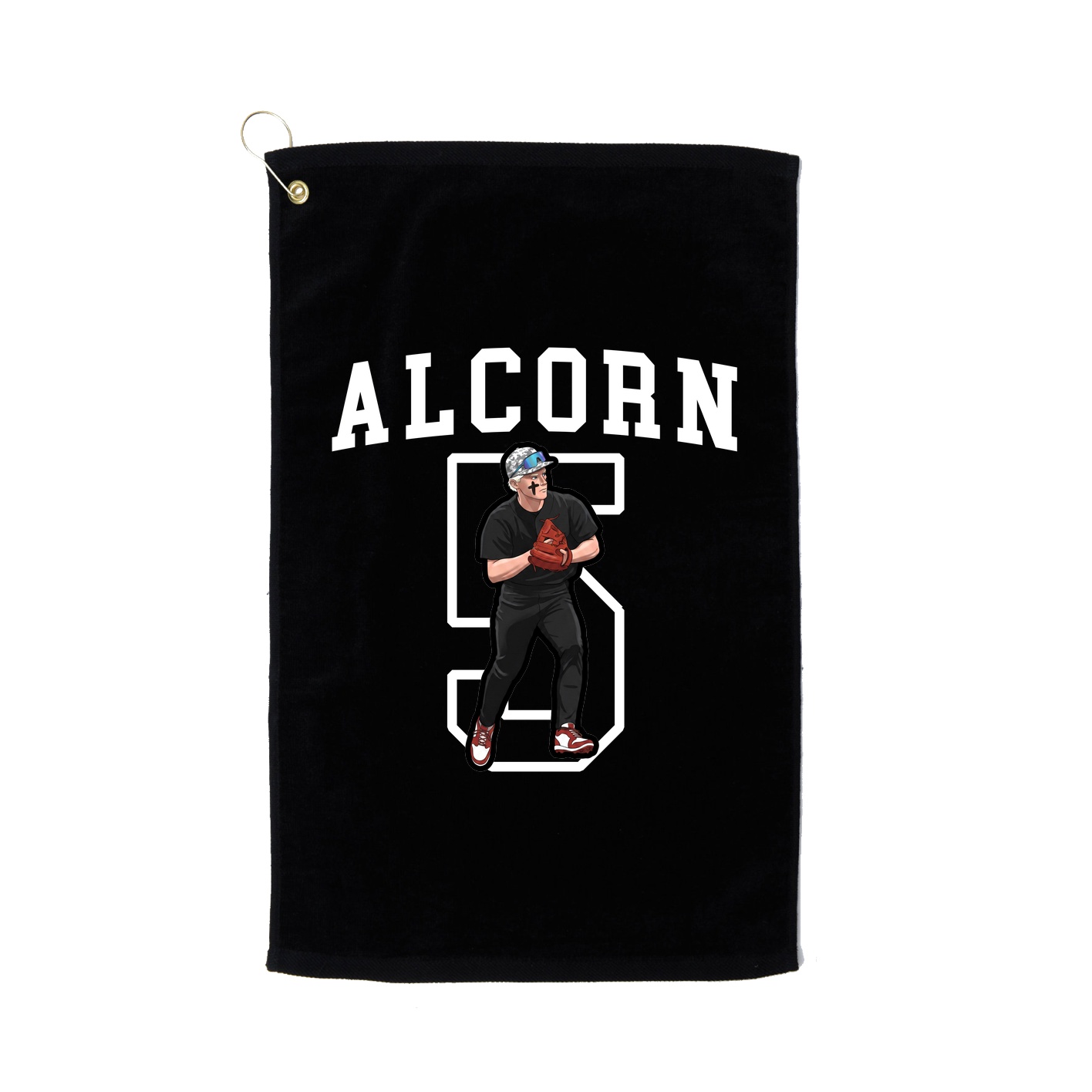 Golf Towel — Shirsey in Black