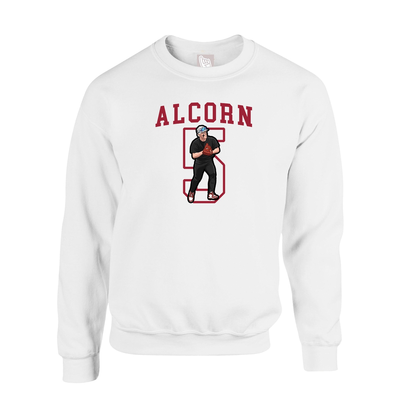 Fleece Crew — Shirsey in White