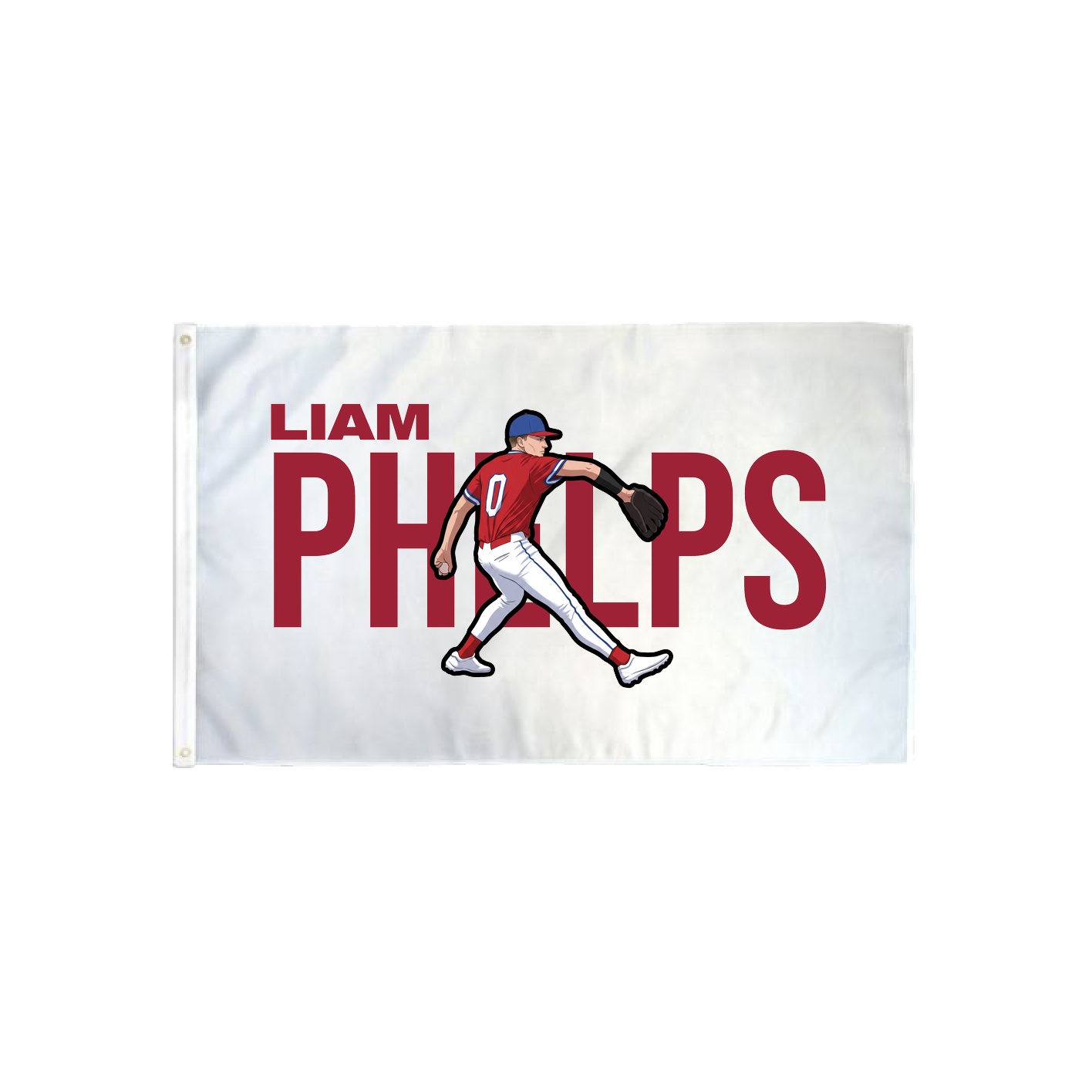 3x5 Flag — Player Name in Classic