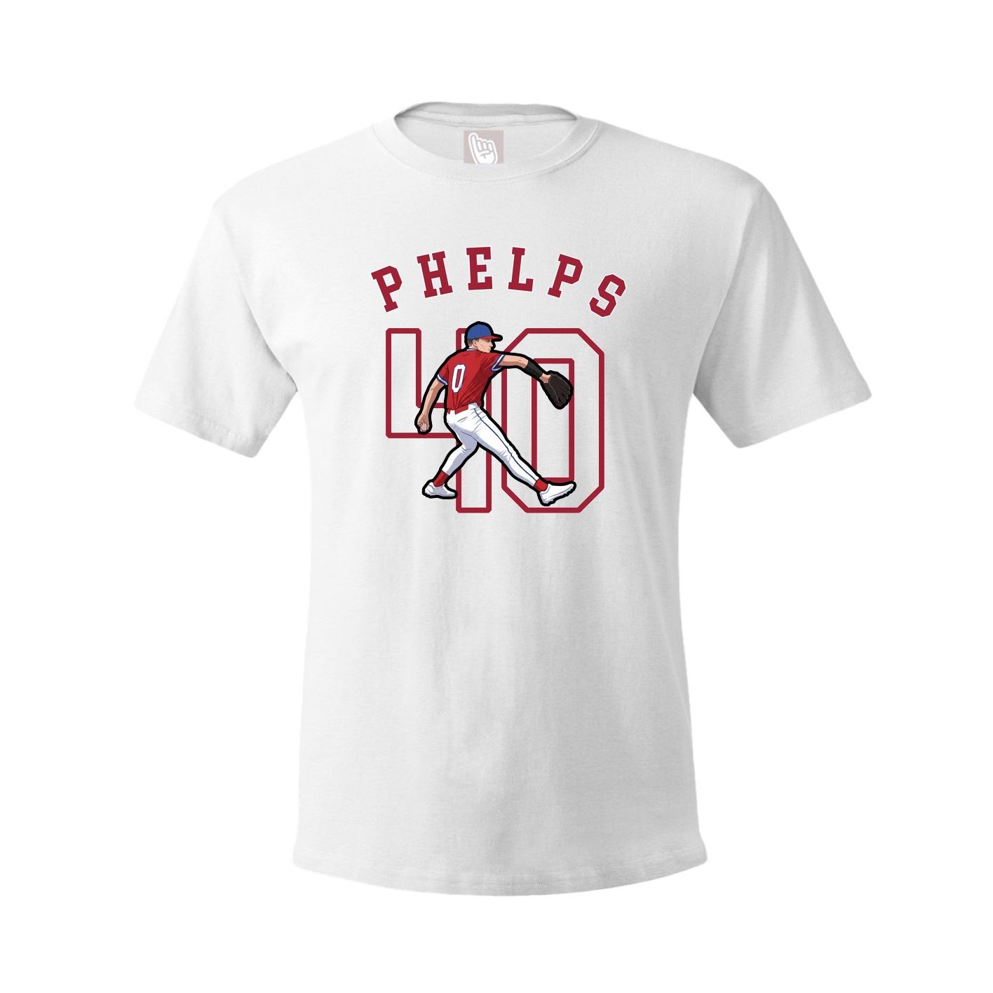 Youth Tee — Shirsey Arch in White