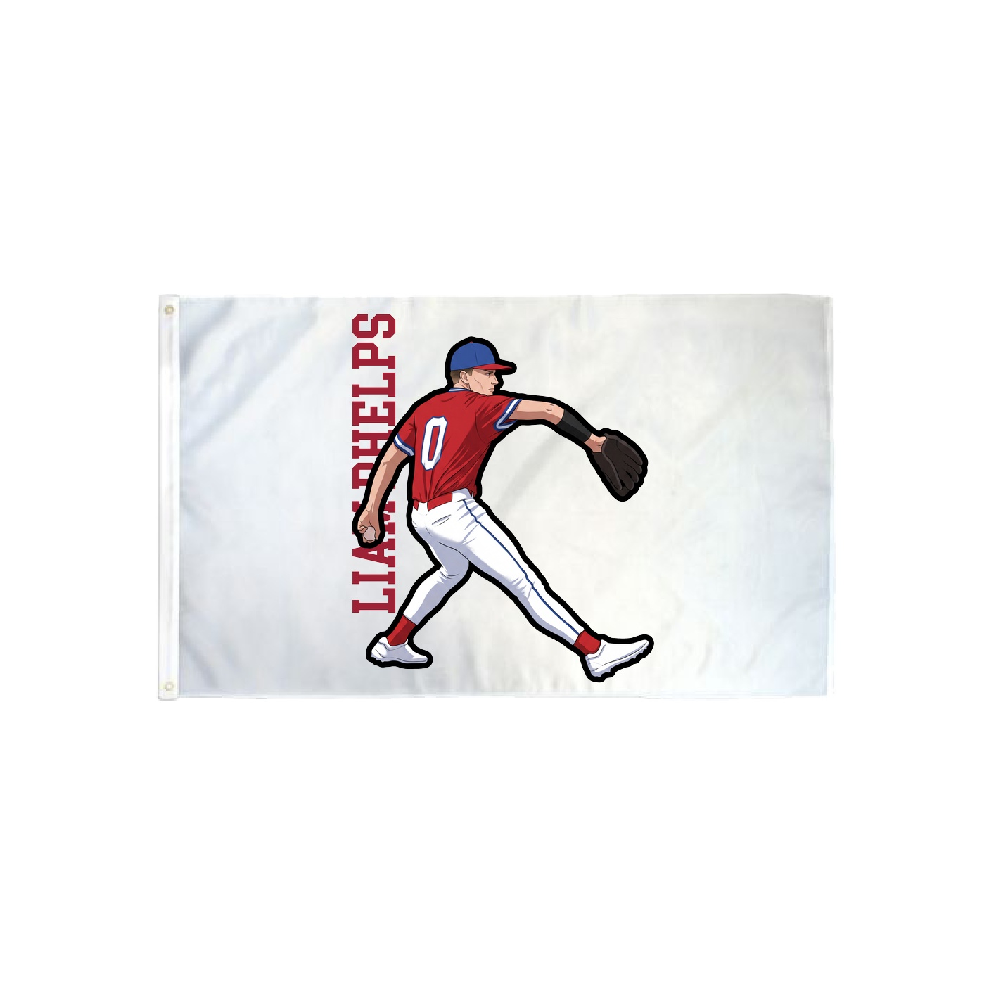3x5 Flag — Name Vertical in Classic