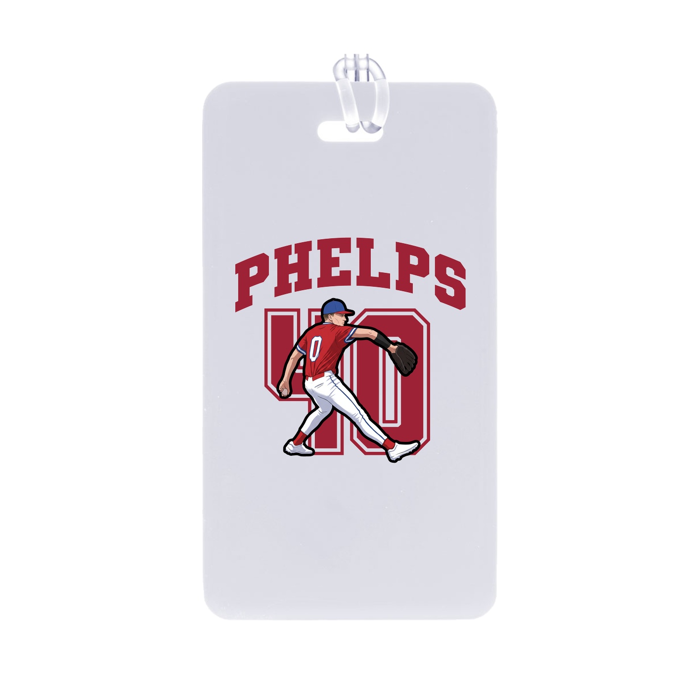 Bag Tag — Number in Classic
