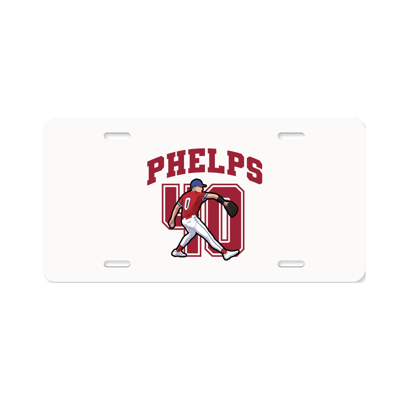 License Plate — Number in Classic
