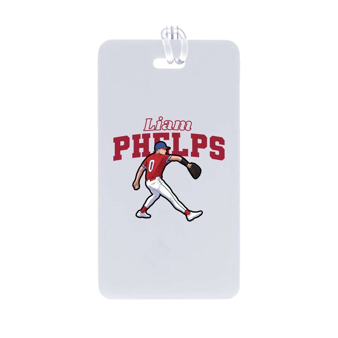 Bag Tag — Name Arch in Classic