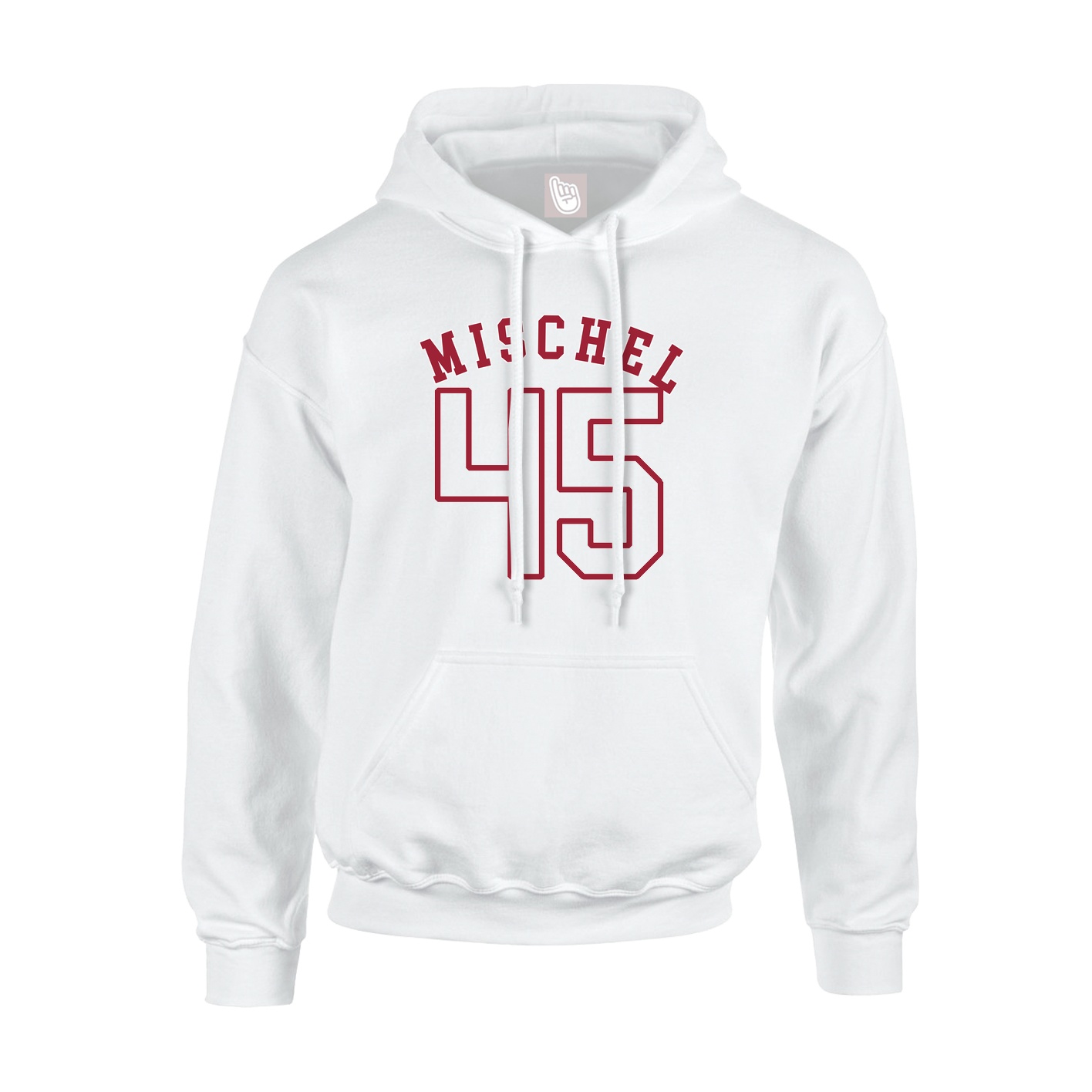 Hoodie — Shirsey Arch in White