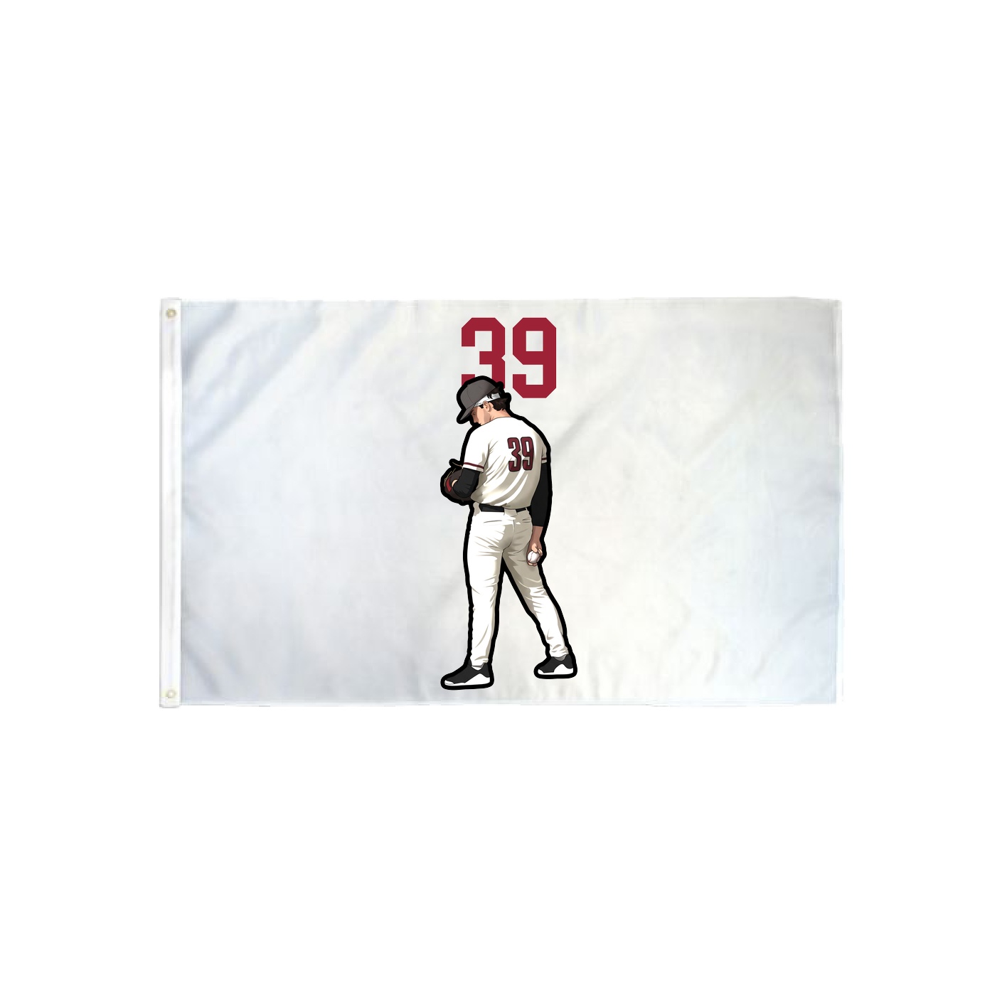 3x5 Flag — Number Top in Classic