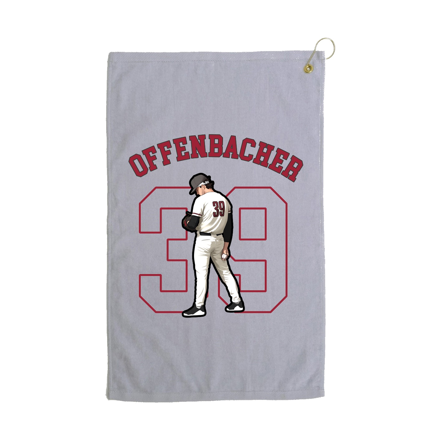 Golf Towel — Shirsey Arch in Grey