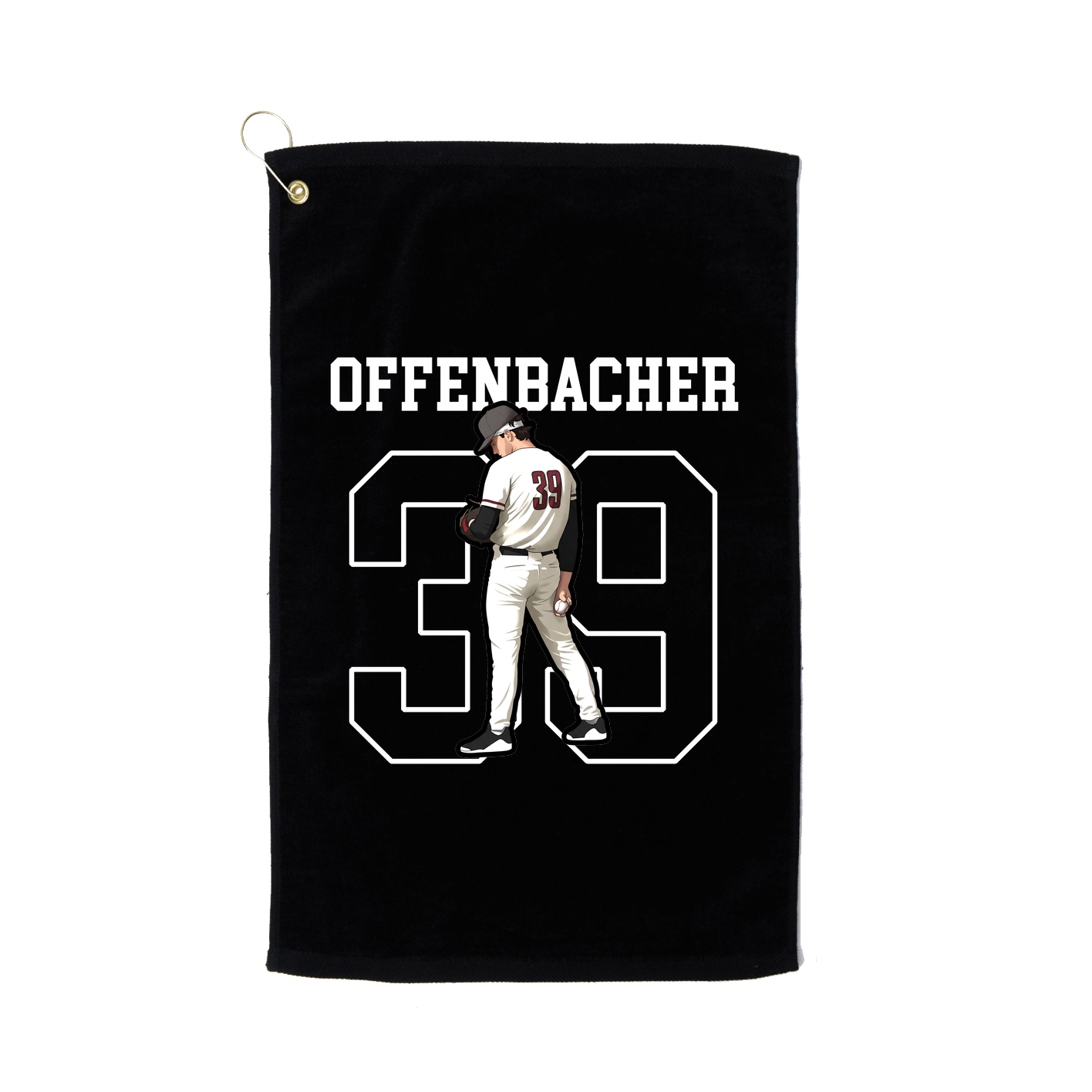 Golf Towel — Shirsey in Black