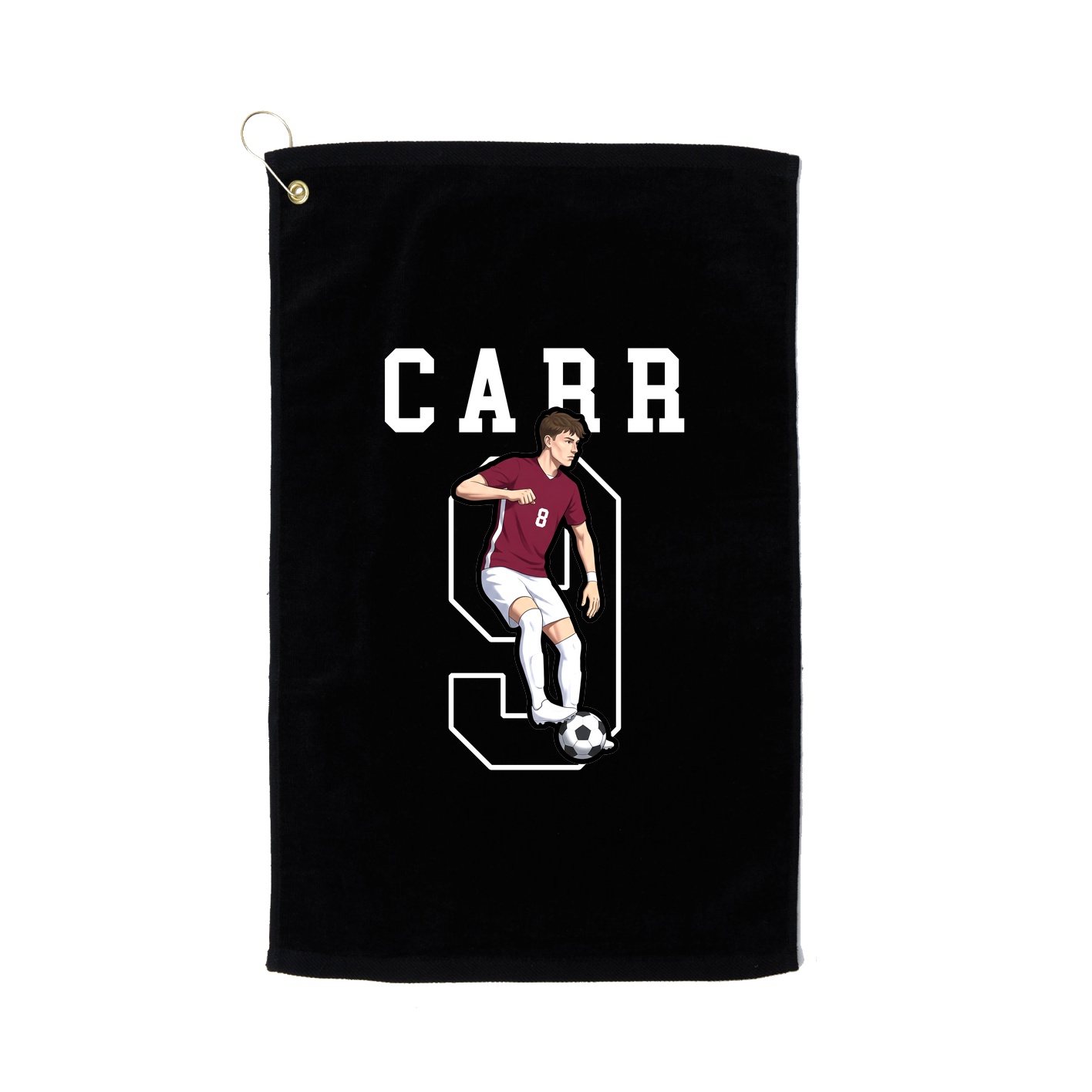 Golf Towel — Shirsey in Black