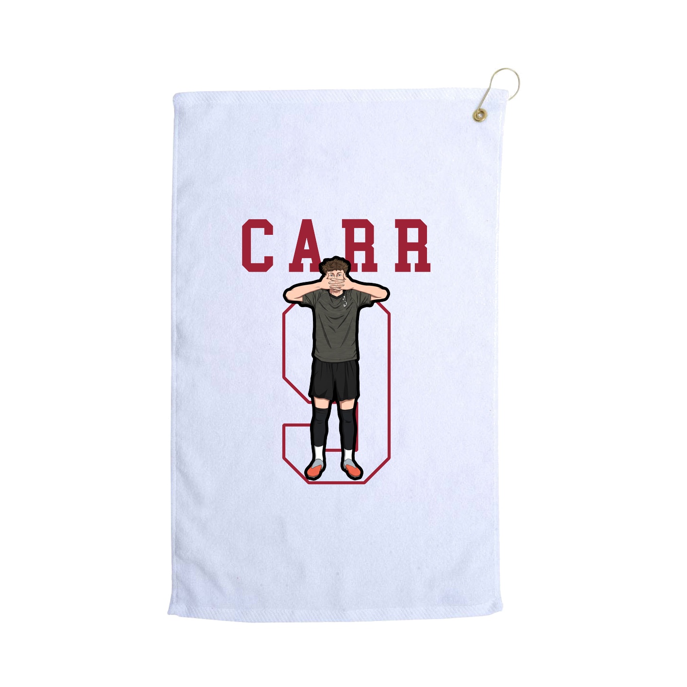 Golf Towel — Shirsey in White