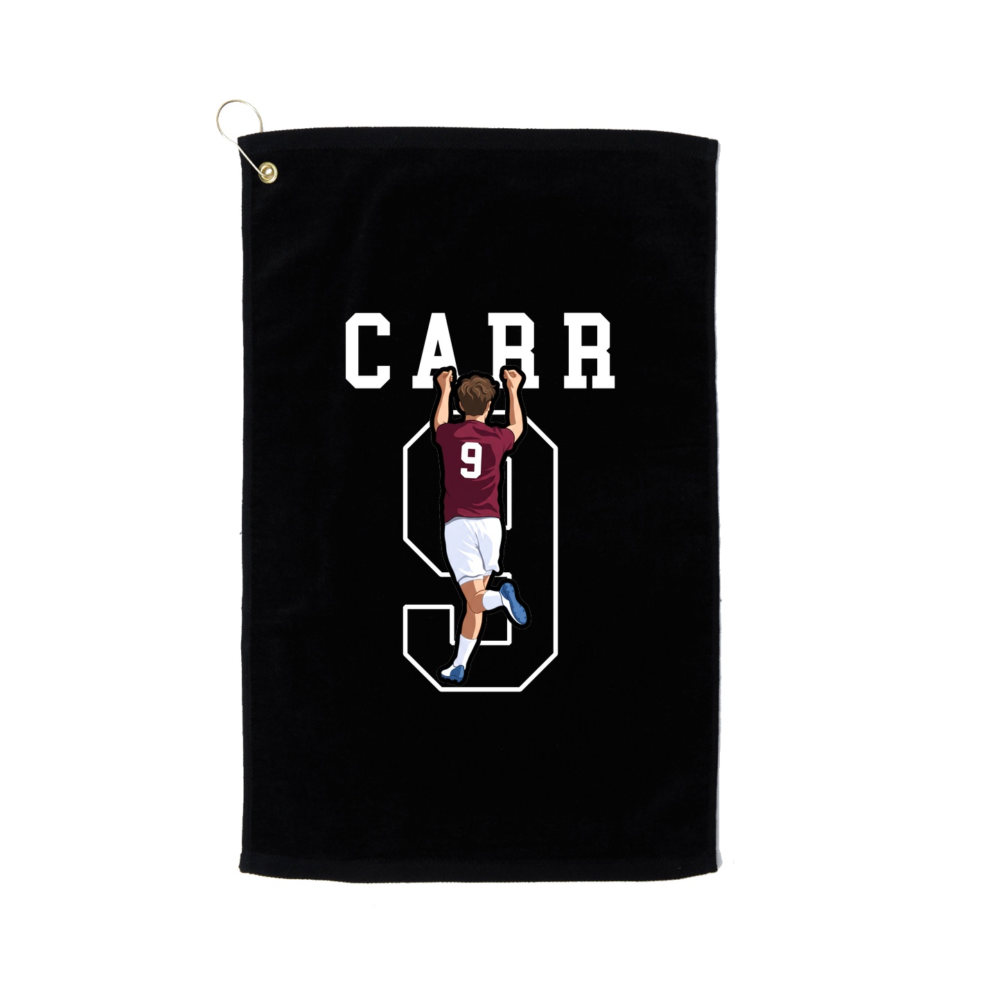 Golf Towel — Shirsey in Black