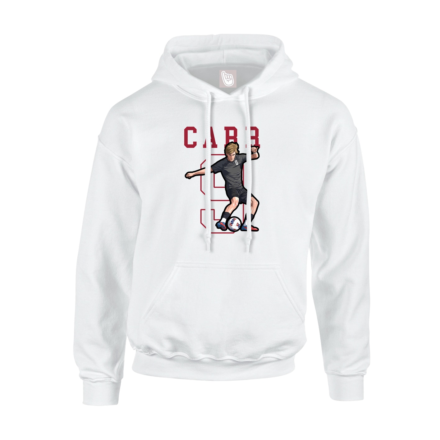 Youth Hoodie — Shirsey in White