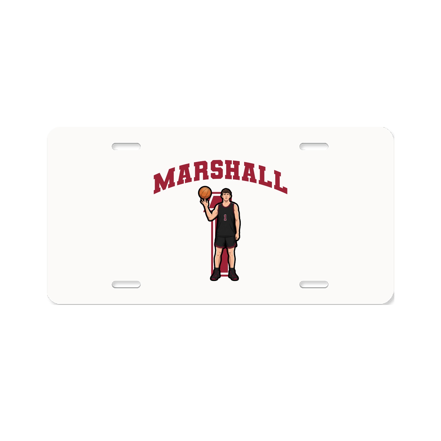 License Plate — Number in Classic