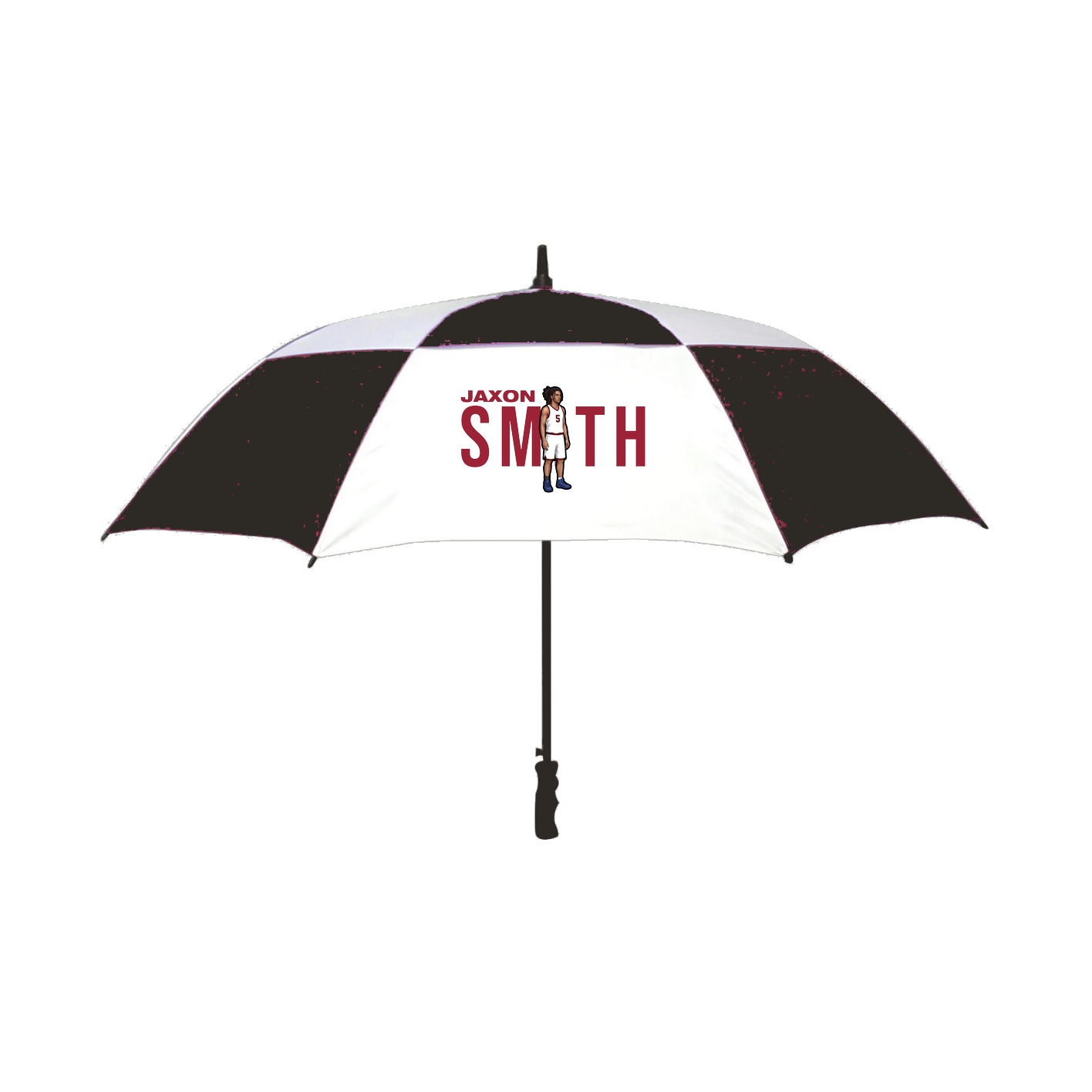 Golf Umbrella — Player Name in Black