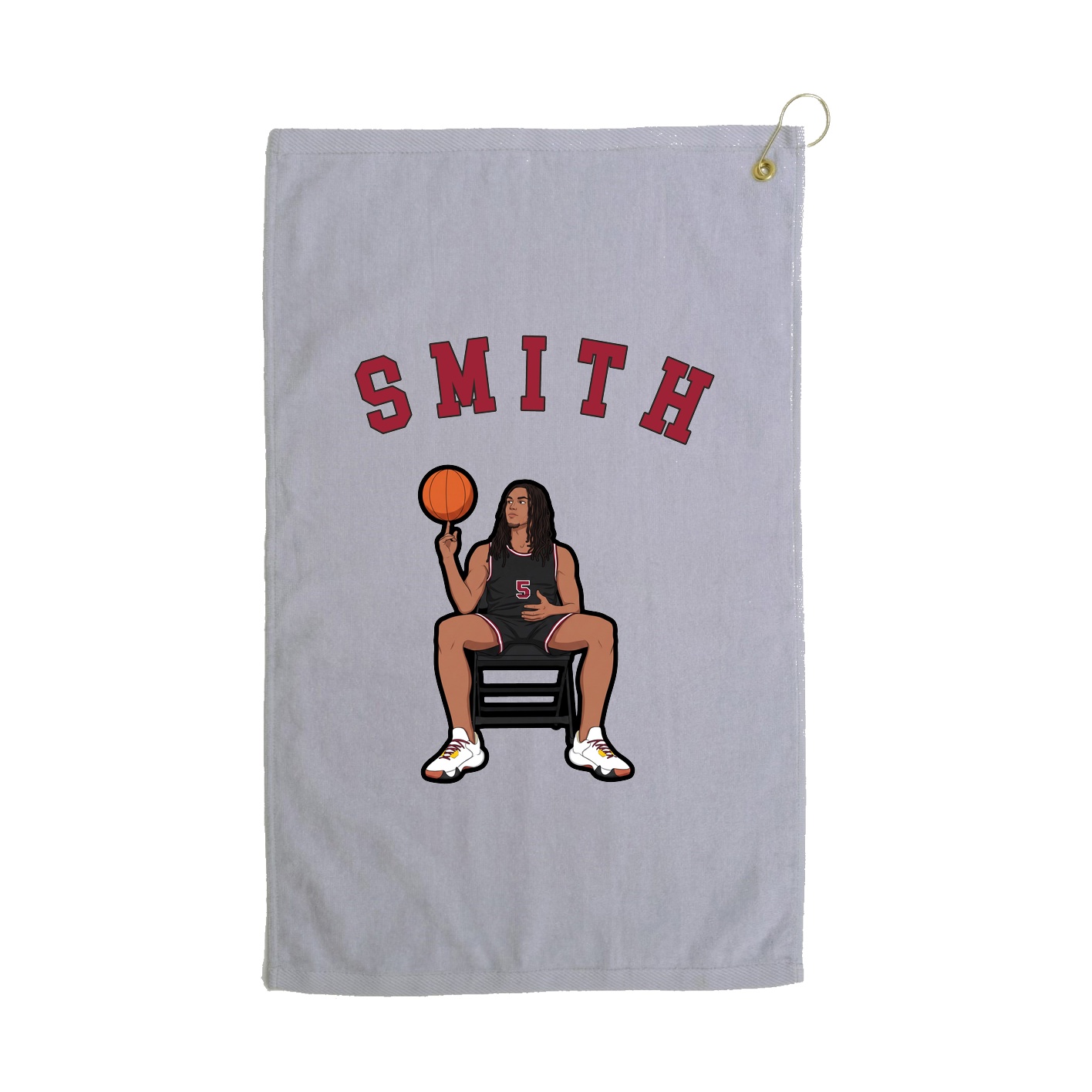 Golf Towel — Shirsey Arch in Grey