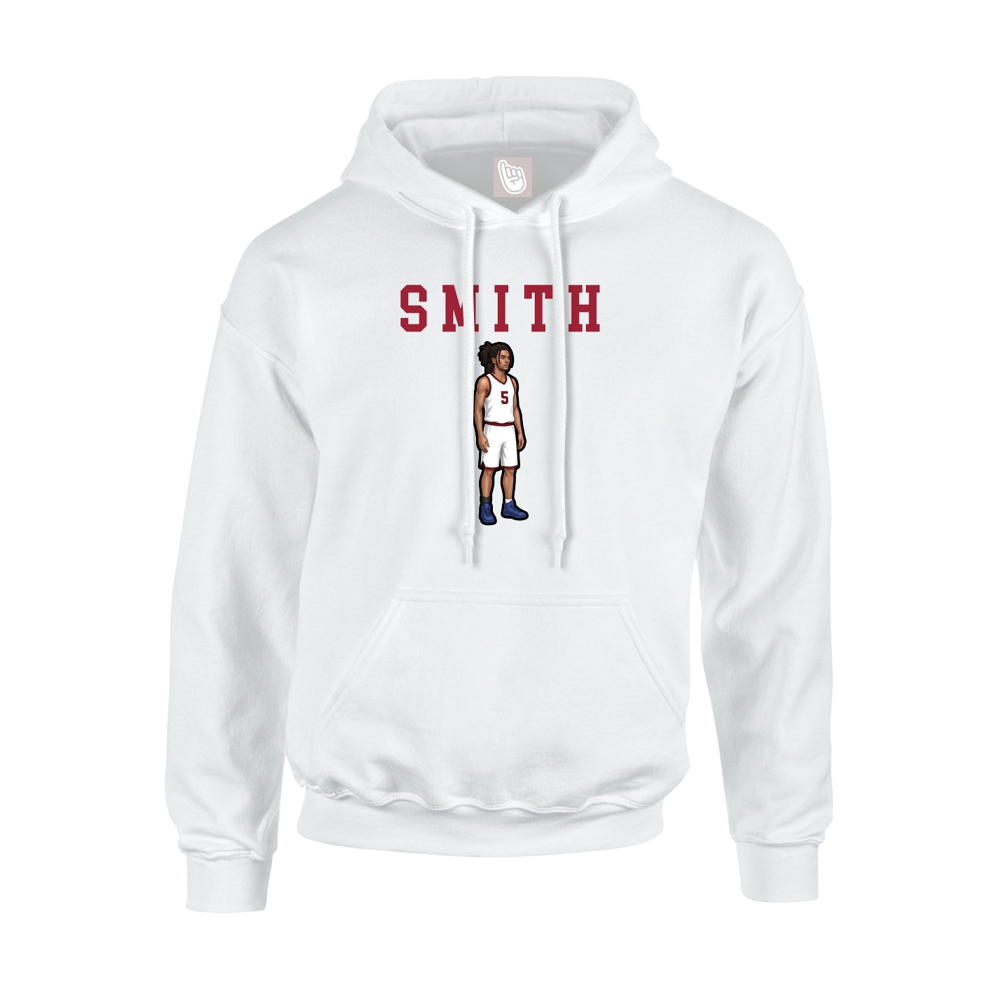 Youth Hoodie — Shirsey in White