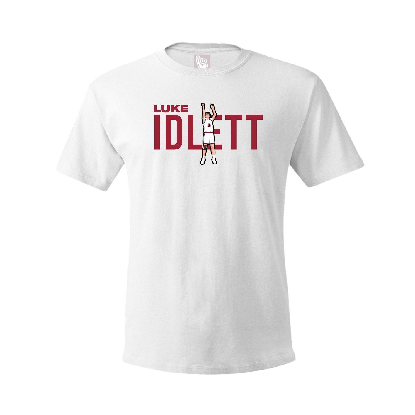 Youth Tee — Player Name in White