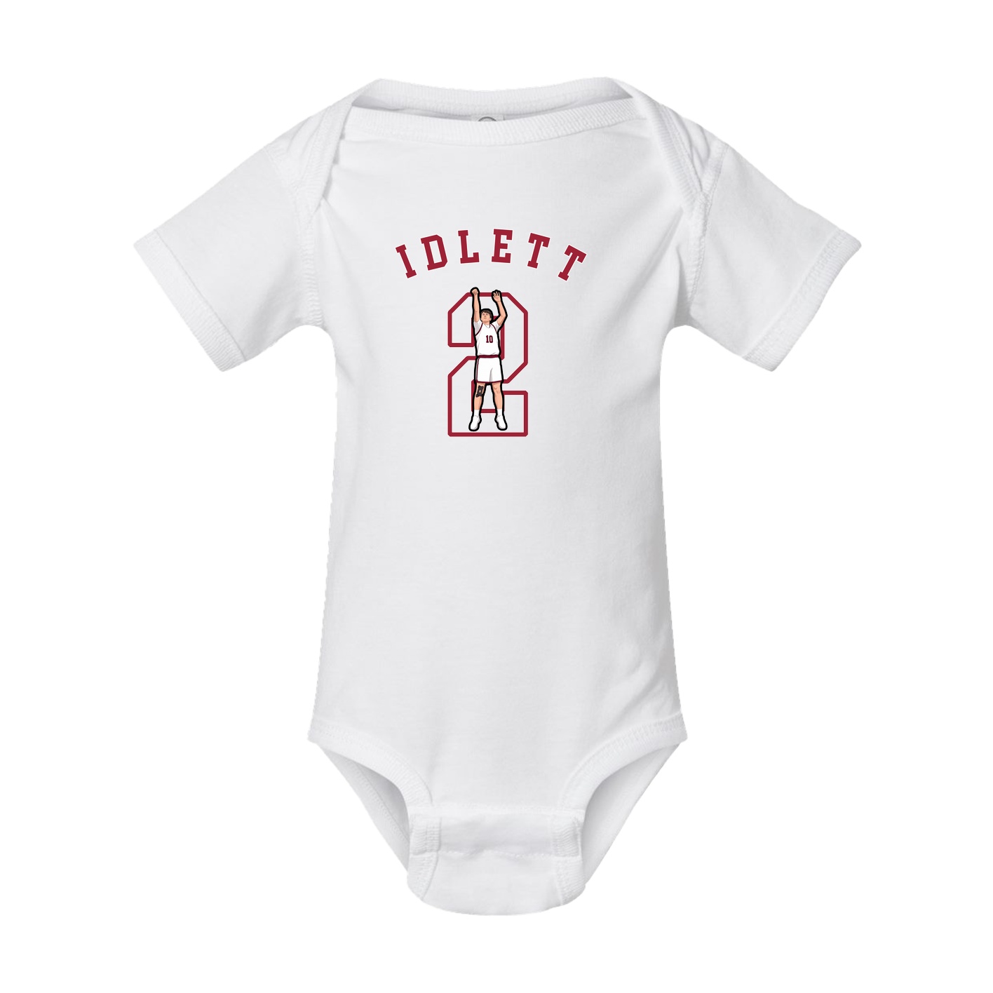 Baby Onesie — Shirsey Arch in White