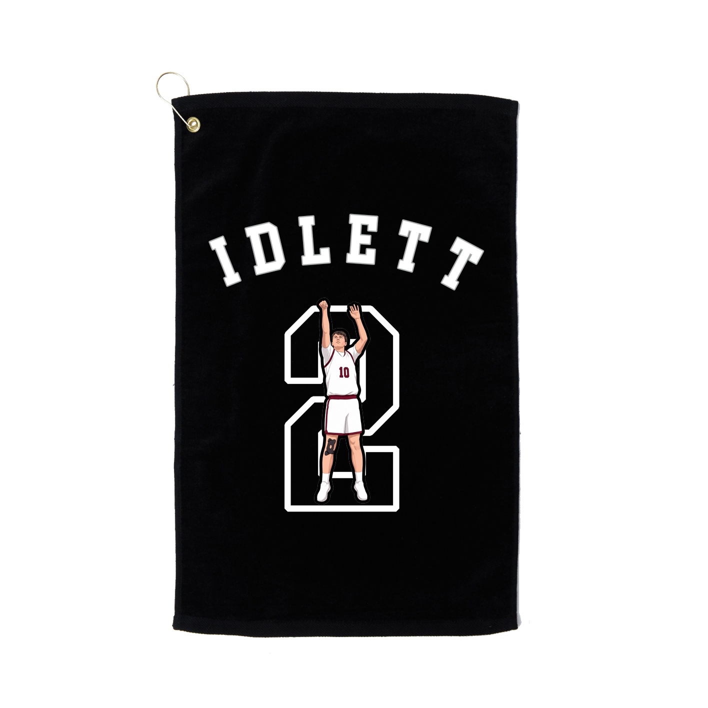 Golf Towel — Shirsey Arch in Black