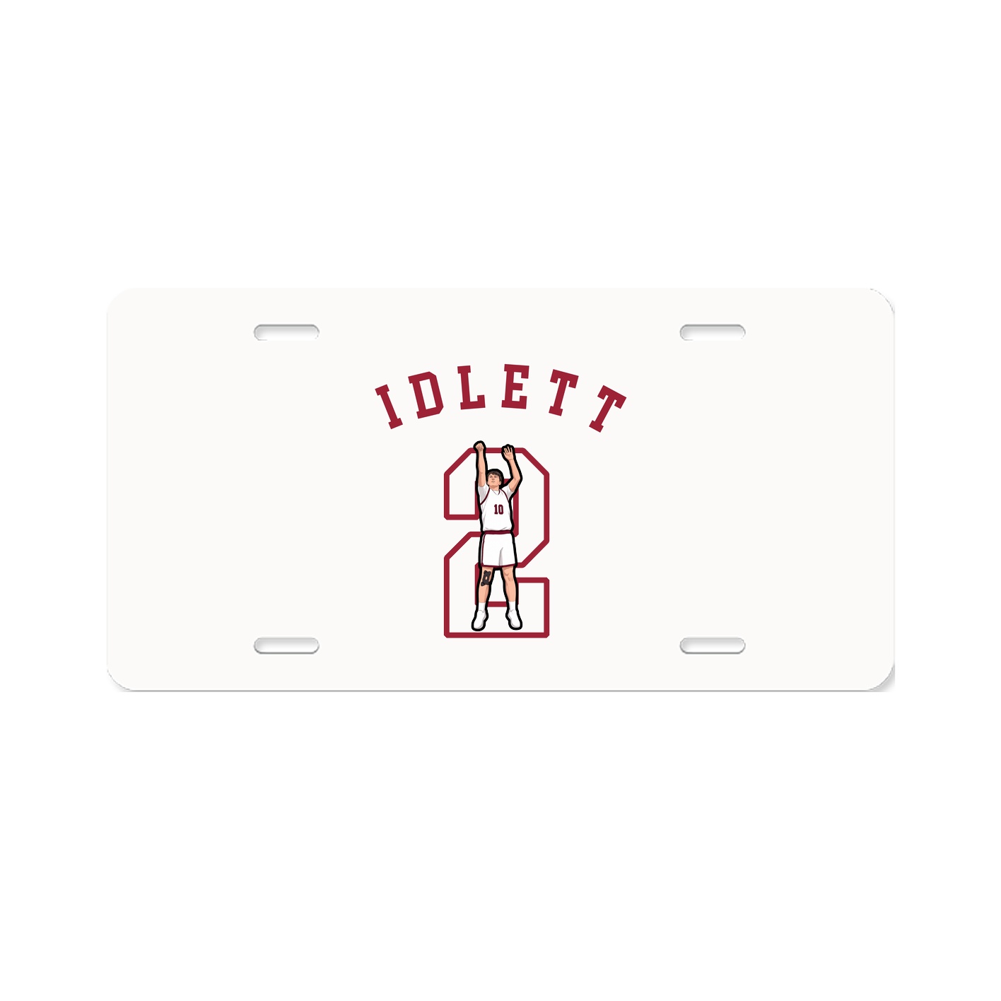 License Plate — Shirsey Arch in Classic
