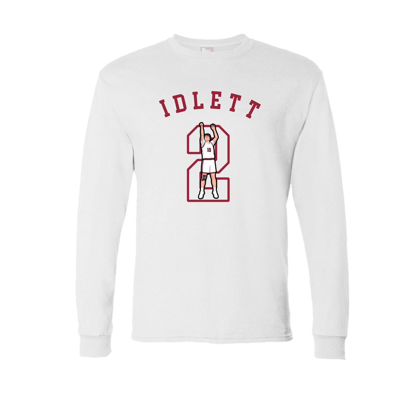 Long Sleeve Tee — Shirsey Arch in White