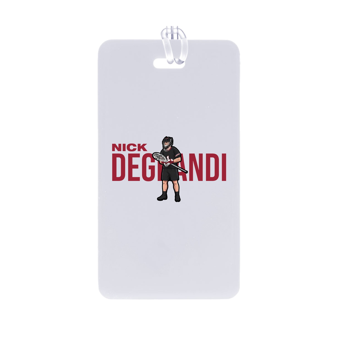 Bag Tag — Player Name in Classic