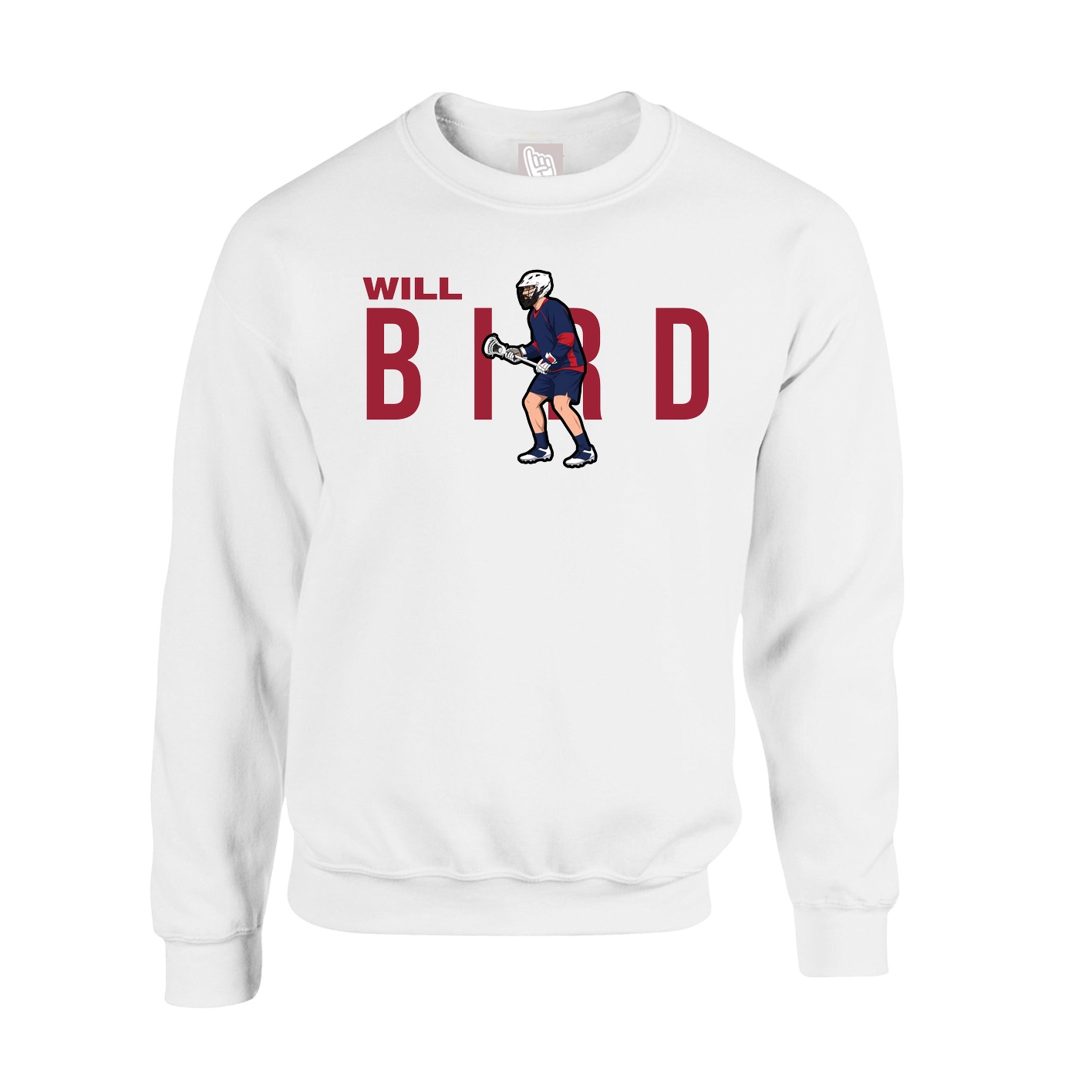 Fleece Crew — Player Name in White
